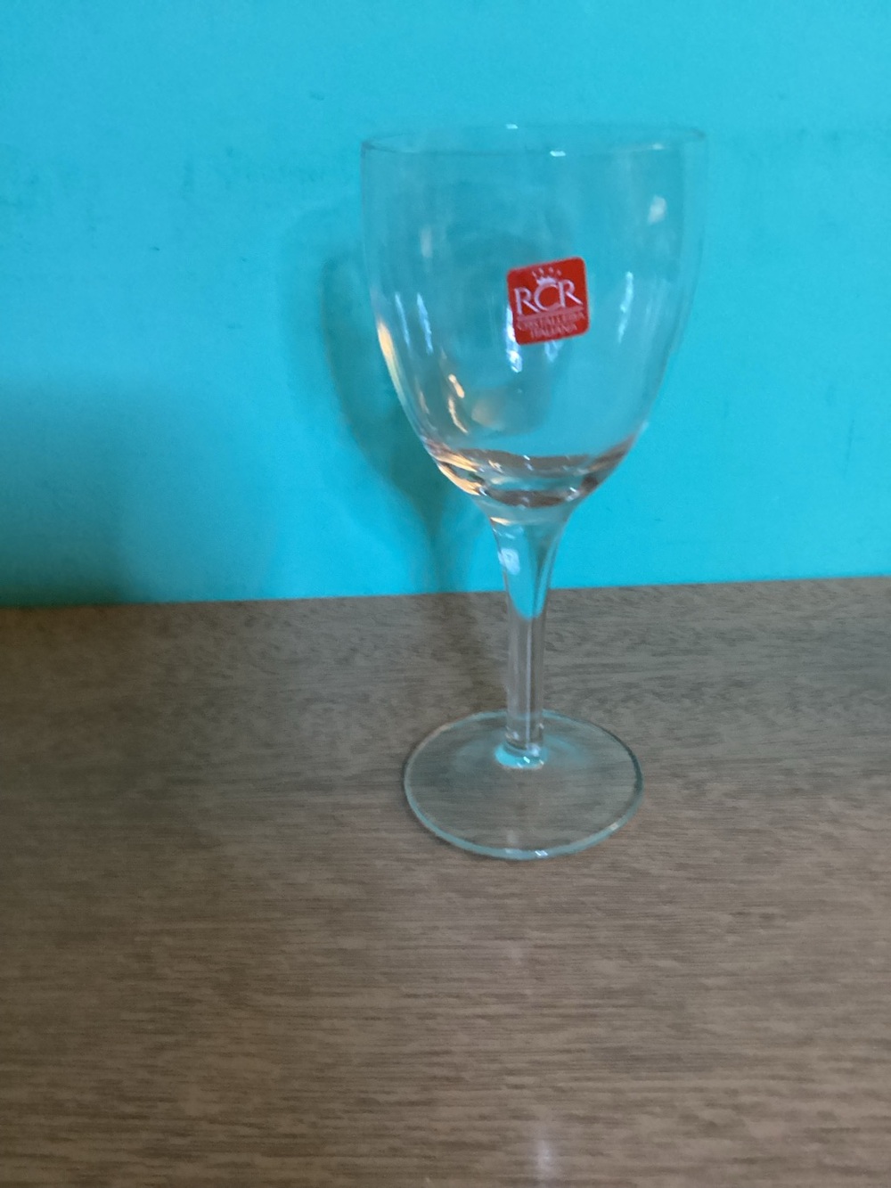 RCR Cristalleria Italiana Wine Stemmed Glass New